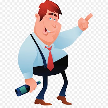 Alcohol intoxication Drink Clip art - Drunk man 
