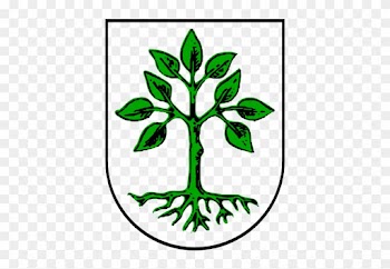 Alder In The Coat Of Arms Of Grossarl, Austria - Tree Coat Of Arms