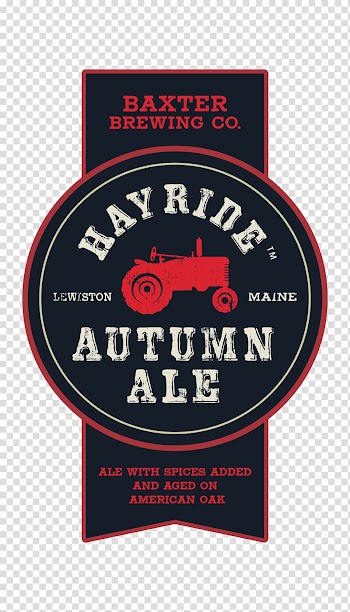 Ale Label Logo Baxter Brewing Co. Font, autumn transparent background PNG clipart