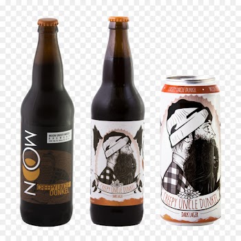 Ale Moon Under Water Brewpub Beer bottle Dunkel - beer 