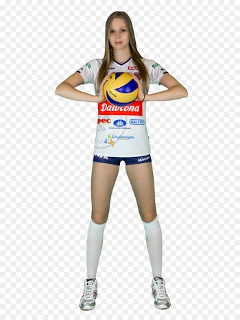 Aleksandra Rasińska LTS Legionovia Cheerleading Uniforms Polish Women's Volleyball League - volleyball 