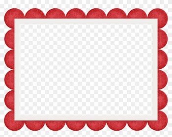 Alena1984 «jss Heavenly Scalloped Frame Red » На Яндекс - Frame Png Red