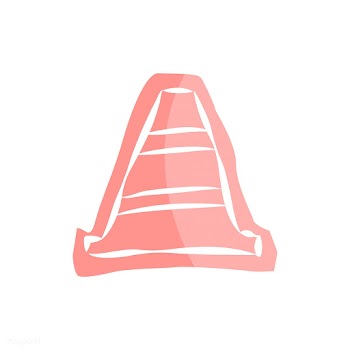 Alert attention cone | Free stock vector - 397914