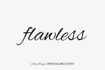 Alex Brush open source font | Free Font Add-on - rawpixel