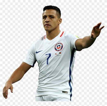 Alexis Sánchez Soccer Player Jersey Clip Art - Alexis Sanchez 2017 Png