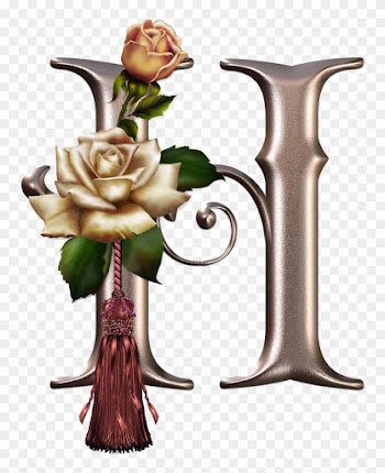 Alfabeto Con Rosas - H Alphabet In Rose