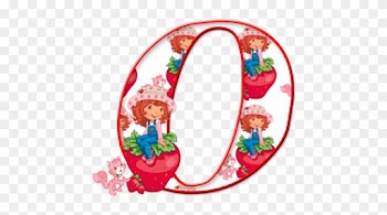 Alfabeto De Jahodový Koláč Sentado En Una Fresa - Strawberry Shortcake Alphabet