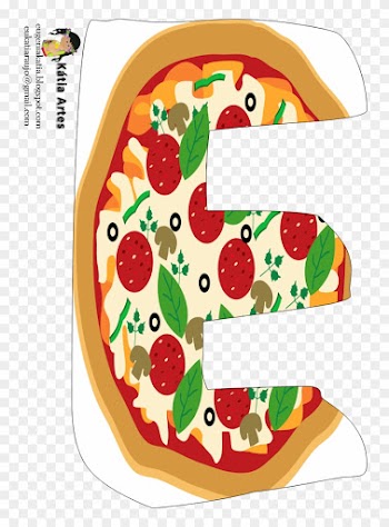 Alfabeto De Pizza - Alphabet
