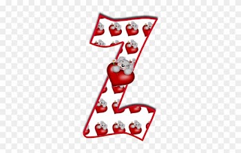 Alfabeto De Tatty Con Corazones - Tatty Teddy Alphabet Letters L