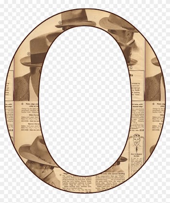 Alfabeto En Periodico Antiguo - Alphabet