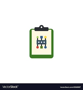 algorithm creative icon from artificial