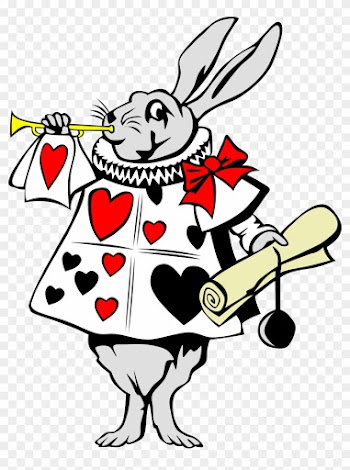 Alice In Wonderland Clipart - Alice In Wonderland Rabbit Clipart