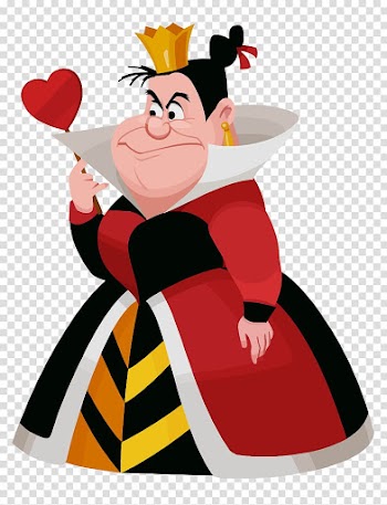 Alice's Adventures in Wonderland The Mad Hatter White Rabbit Queen of Hearts King of Hearts, queen transparent background PNG clipart