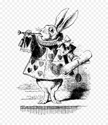 Alice's Adventures in Wonderland White Rabbit The Mad Hatter The Tenniel Illustrations for Carroll's Alice in Wonderland - alice in wonderland 