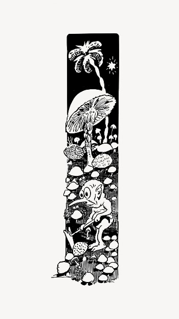 Alien collage element, drawing illustration | Free Vector Illustration - rawpixel