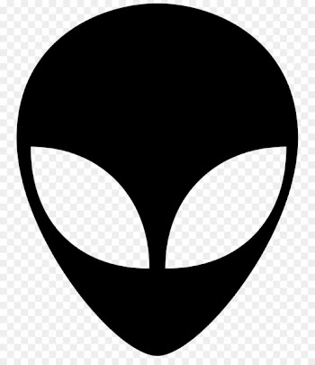 Alien Extraterrestrial life Logo Sticker - ufo 