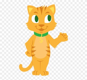 All My Money Cash Cat - Cartoon