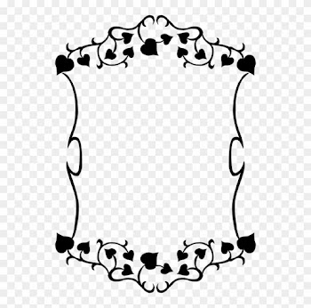All Photo Png Clipart - Black And White Border Design