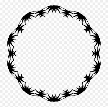 All Photo Png Clipart - Black Ring Frame Png