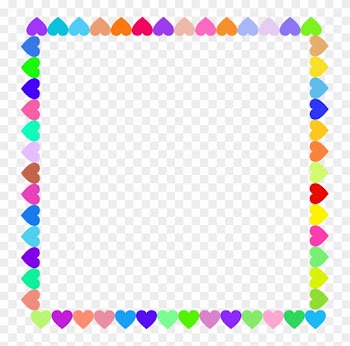 All Photo Png Clipart - Hearts Frame Clip Art