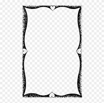 All Photo Png Clipart - Love Frame Black And White