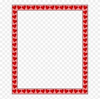 All Photo Png Clipart - Red Page Borders Png