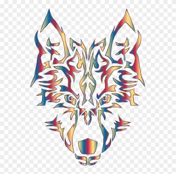 All Photo Png Clipart - Tribal Wolf