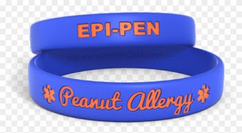 Allergy Wristbands And More Reminderband Epipen Bracelet - Allergy Wristbands And More Reminderband Epipen Bracelet