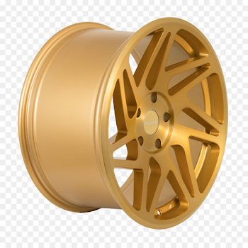 Alloy wheel Spoke Rim Car - brushed gold png download - 1152*1152 ...