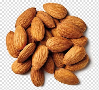 Almond milk Cashew Dried Fruit Nut, almond transparent background PNG clipart