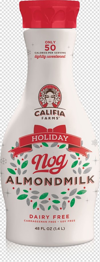 Almond milk Eggnog Caffè mocha Cream, milk transparent background PNG clipart