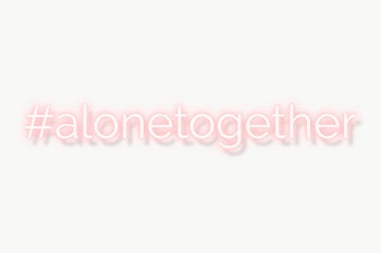 Alone together during the coronavirus pandemic neon sign  | Free  transparent png - 2311045