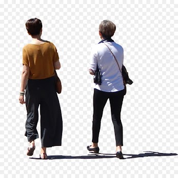 Alpha compositing - people 