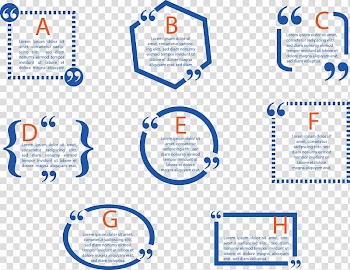 Alphabet and text with blue background, Speech balloon Symbol, Symbol dialog box transparent background PNG clipart