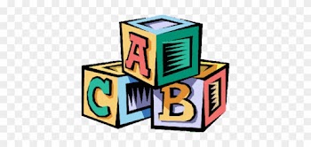 Alphabet Blocks Psd, Vector Image - Abc Blocks Clipart Transparent