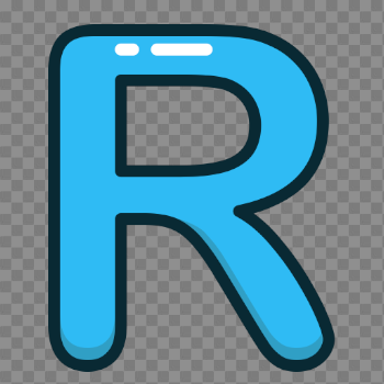Alphabet, blue, letter, letters, r icon