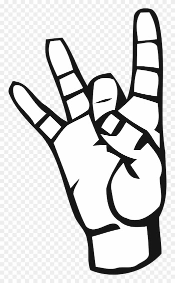 Alphabet Deaf Deaf Alphabet - Sign Language Number 8