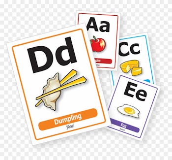 Alphabet Food Cards - Alphabet