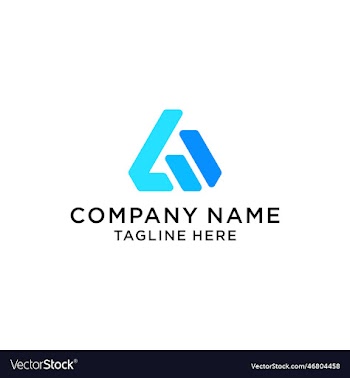 alphabet letter icon logo la