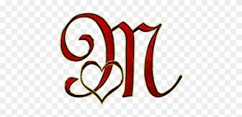 Alphabet, Letter, Initial, Heart - M And P Love