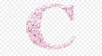 Alphabet, Letter, Initial, Pink, Body Jewelry PNG