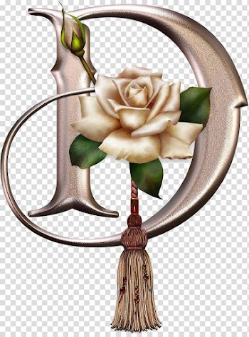 Alphabet Letter Rose Pink Abjad, rose transparent background PNG clipart