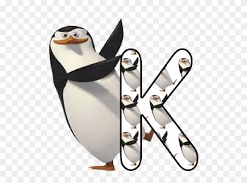 Alphabet Letters - Madagascar Penguins