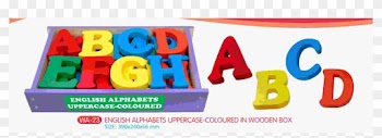Alphabet Play Doh - Majorelle Blue