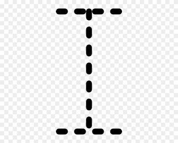 Alphabet Tracing Letter I Clip Art Free Vector - Letter I Tracing