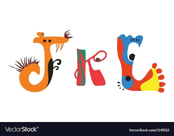  					Alphabet vector image														