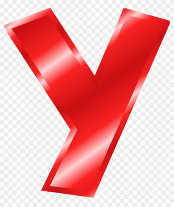 Alphabet Y Clip Art - Big Red Letter Y