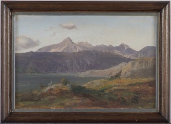 Alpine landscape from bavaria, 1873 | Free Photo - rawpixel