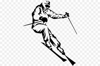 Alpine skiing Sticker Sports - skiing 