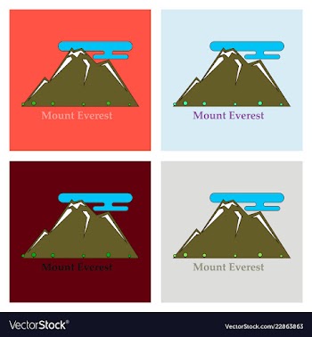 Alps mountain landscape at europe switzerland vector image